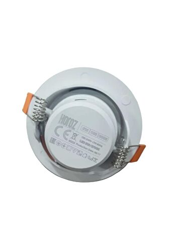 Asyagrup Horoz ( Sonia-5 ) 5w Led Dowlight Armatür / Beyaz Kasa - Beyaz Işık