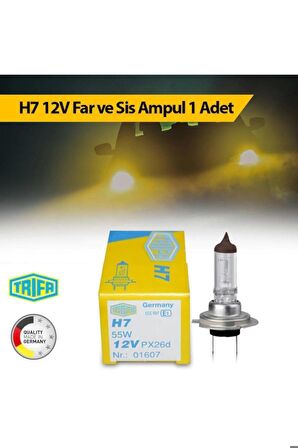 H7 12v 55w Far Ampul Trifa 1 Adet 01607