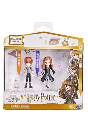 Magical Minis Ron Weasley Ginny Weasley Harry Potter Dostluk Seti