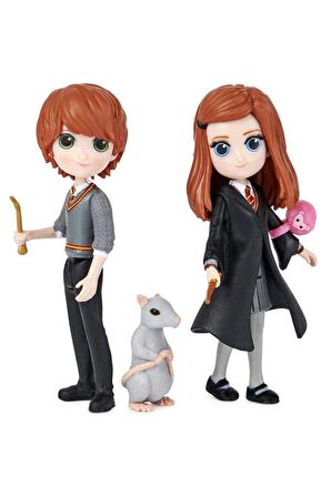 Magical Minis Ron Weasley Ginny Weasley Harry Potter Dostluk Seti