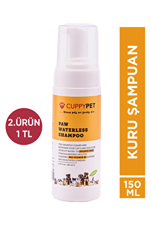 Cupyypet Evcil Hayvanlar İçin Kuru Şampuan 150 ml