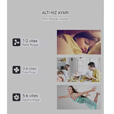 TAVAN VANTİLATÖRÜ AYDINLATMALI GİZLİ PERVANELİ KUMANDALI KROM AÇILIR-KAPANIR KANAT 3 IŞIK RENGİ