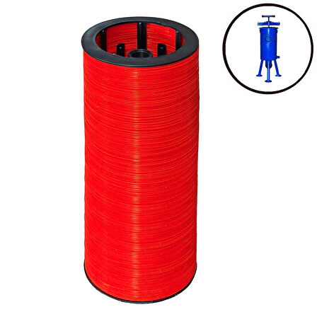 3" Damla Sulama Yedek Disk Filtre 40cm Plastik İç Takımı 1.Kalite Yosun Filtresi