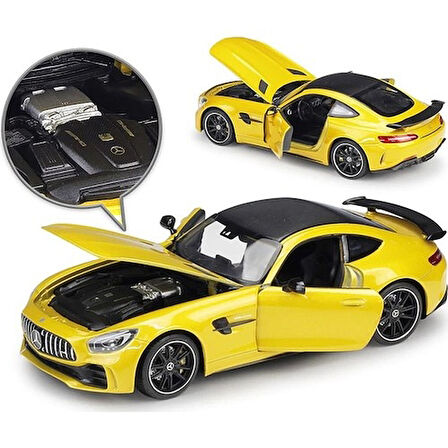 1:24 Mercedes-Amg Gt R Model Araç