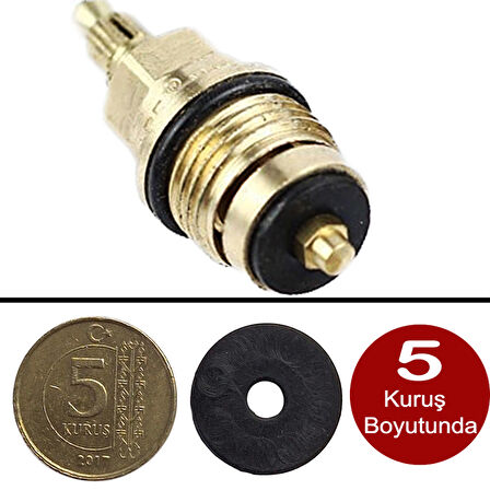 Yanmaz Musluk Contası 10'Lu Paket Haykar Isıya Erimeye Dayanıklı Kauçuk Conta 16mm Salmastra Çeşme Lastiği