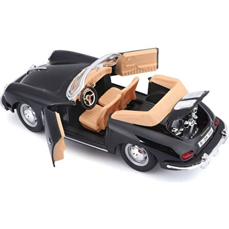 1:24 Porsche 356B Cabriolet 1961 Model Araba