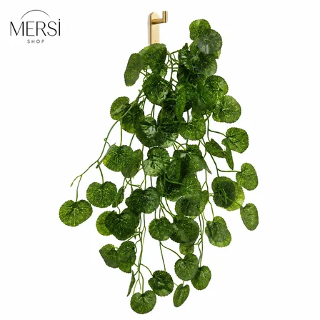 Yapay Sarmaşık Yaprak Dekorasyonu 3 Metre Sarkıt Yeşil Yapraklı Dekoratif Sarmaşık 12x300 cm