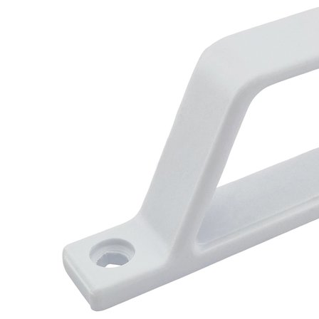 Beyaz Sineklik D Kol Kapı Çekme Kulbu 13cm Plastik El Tutamağı Tutma Kolu Kulp -2 Adet