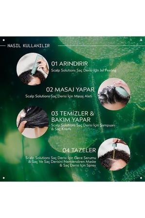 Scalp Solutions Hydrating Saç ve Saç Derisi için Saç Maskesi 150 ML