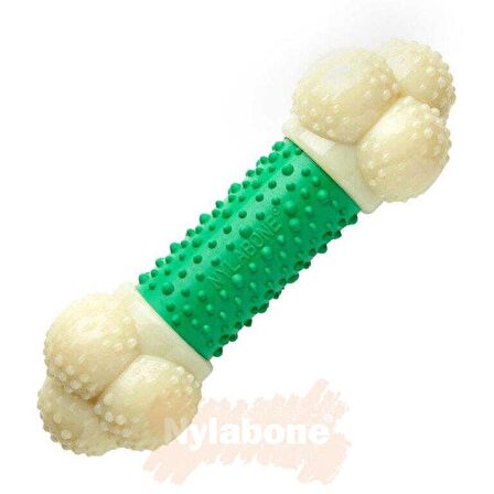Nylabone Ec Double Action Domuz Pastırması Aromalı Köpek Çiğneme Kemiği XL