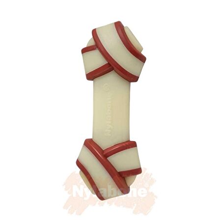 Nylabone Biftek Aromalı Köpek Çiğneme Kemiği XS