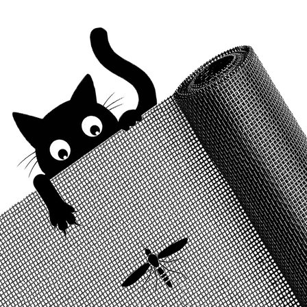 160cm x 300cm Yırtılmaz Sineklik Kedi Köpek Teli fiberpolyester Sinek Tülü Pet Tül