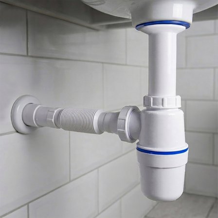 Taslı ve Körüklü Sökülebilir Lavabo Evye Sifonu İnox Paslanmaz Vidalı Süzgeçli Mutfak Banyo Gider Borusu Hortumu