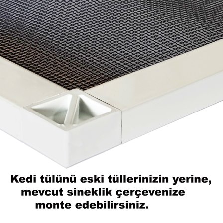220cm x 400cm Yırtılmaz Sineklik Kedi Köpek Teli fiberpolyester Sinek Tülü Pet Tül