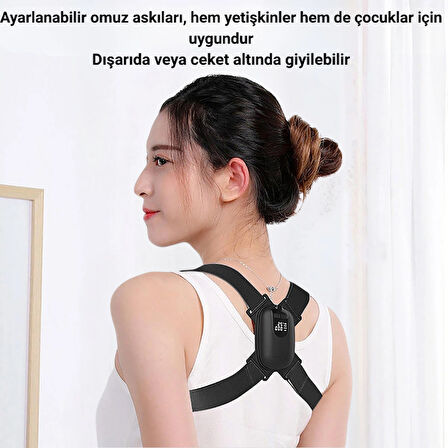 Akıllı Kamburluk Düzeltici Duruş Bozukluğu İçin Ayarlanabilir Konforlu Cihaz