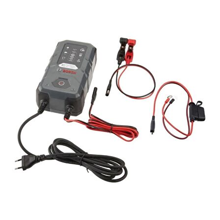 Bosch C70 Akü Şarj Cihazı - 10A, 12V/24V, 300 Ah (Model: 0189911070)