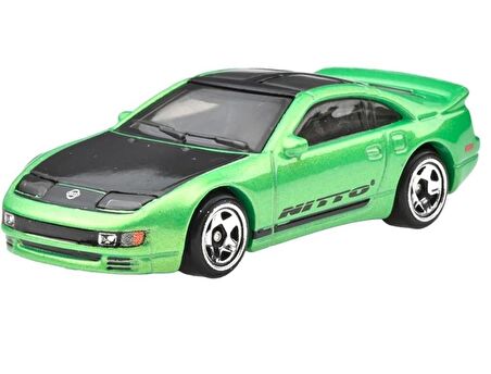 Hot Wheels 90 Lar Sokak Sahnesi Temalı Arabalar NISSAN 300ZX TWIN TURBO JCB59