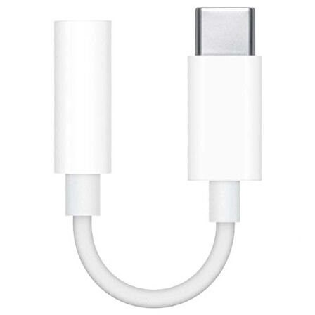 Apple MU7E2ZM/A USB-C 3.5 mm Kulaklık Jakı Adaptörü (Apple Türkiye Garantili)