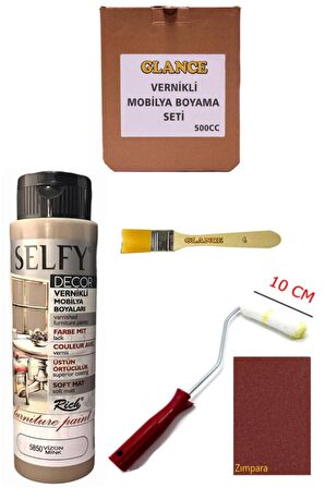 Rich Selfy Decor 500 Cc Vizyon Kendinden Vernikli Genel Amaçlı Boyama Seti