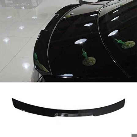 Skoda Octavia M4 spoiler (Pianoblack) 2016-2021 arası