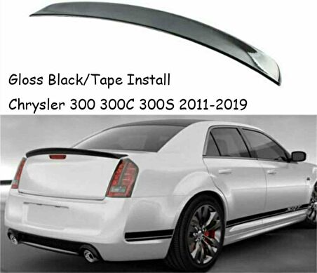 Chrysler 300c spoiler (Pianoblack) 2011-2019 arası