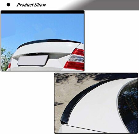 Skoda Octavia spoiler (Pianoblack) 2013-2018 arası