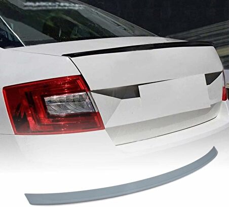 Skoda Octavia spoiler (Pianoblack) 2013-2018 arası