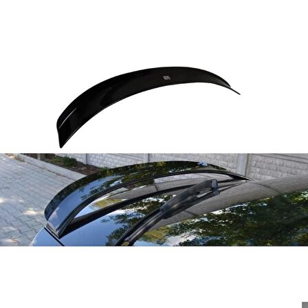 Skoda Octavia Rs spoiler (Pianoblack) 2013-2018 arası