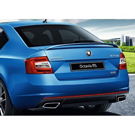 Skoda Octavia Rs spoiler (Pianoblack) 2013-2018 arası