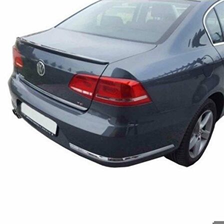 Vw Passat B7 boyalı spoiler (Pianoblack) 2010-2015 arası