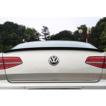 Vw Passat B8 boyalı spoiler (Pianoblack) 2015 sonrası