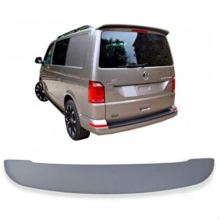 Vw Transporter T5-T6 boyalı spoiler (Pianoblack) 2003 sonrası