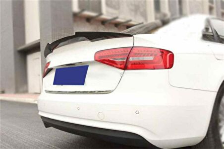 Audi A4 M4 boyalı spoiler (Pianoblack) 2012 sonrası