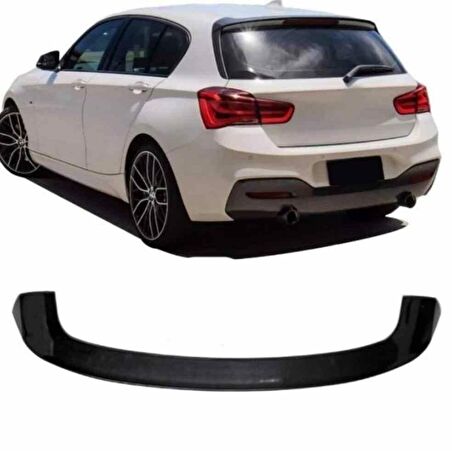 Bmw F20 boyalı spoiler (Pianoblack) 2011-2017 arası