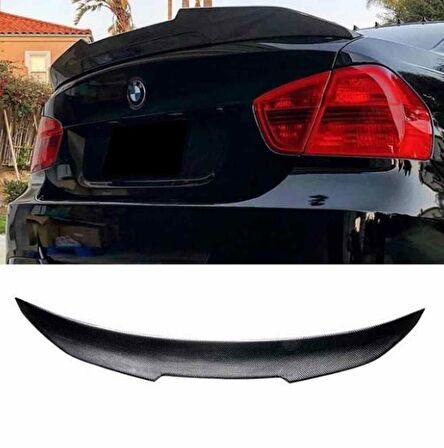 Bmw E90 psm boyalı spoiler (Pianoblack) 2005-2012 arası