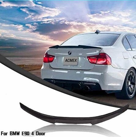 Bmw E90 M4 boyalı spoiler (Pianoblack) 2005-2012 arası