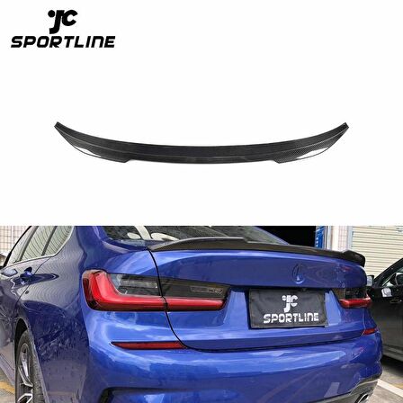 Bmw G20 spoiler boyalı (Pianoblack) 2019 sonrası