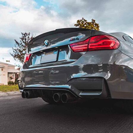 Bmw F32 spoiler boyalı (Pianoblack) 2014-2018 arası