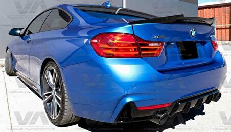 Bmw F32 spoiler boyalı (Pianoblack) 2014-2018 arası