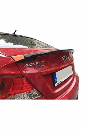 Hyundai accent blue spoiler 2011-2018 arası pianoblack boyalı