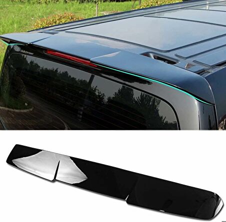 Mercedes Vito v260 boyalı (Pianoblack) spoiler 2016-2019 arası