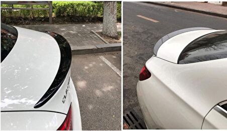 Mercedes cla (w117) boyalı (Pianoblack) spoiler 2013-2019 arası