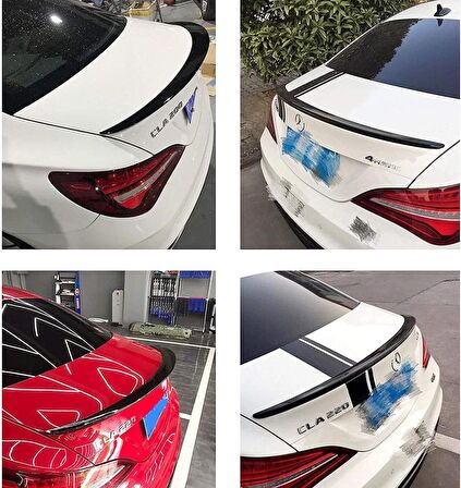 Mercedes cla (w117) boyalı (Pianoblack) spoiler 2013-2019 arası