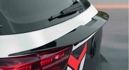 Vw Golf 8 Middle boyalı spoiler (Pianoblack) 2020 sonrası