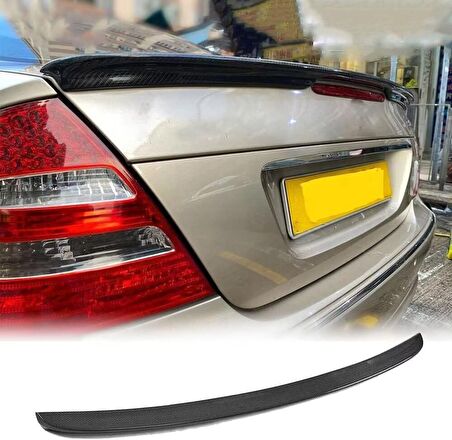 Mercedes w211 boyalı (Pianoblack) spoiler 2002-2009 arası