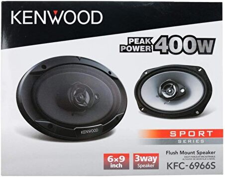 Kenwood Kfc-S6966 6X9 400W Oval Oto Hoparlör takımı