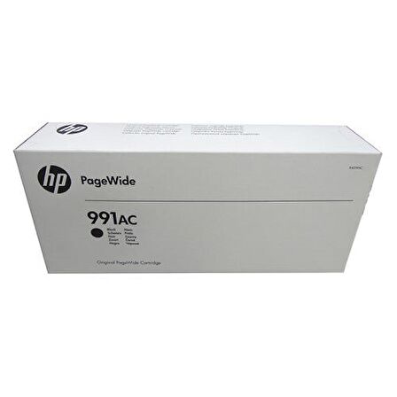 HP 991AC Black Siyah 22.000 Sayfa Kartuş X4D19AC 2024 tarihli
