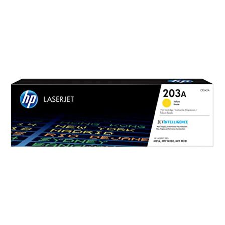 Hp 203A Cf542A Sarı Toner