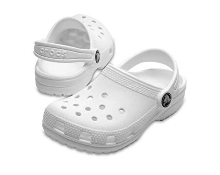 Crocs Classic Clog K Çocuk Terlik 206991-100 Beyaz