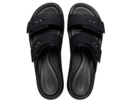 Crocs Brooklyn Buckle Lowwdg Kadın Terlik 207431-001 Siyah